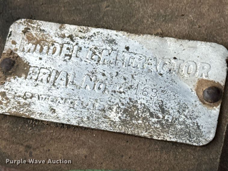 image for item EP2693 1945 John Deere G tractor