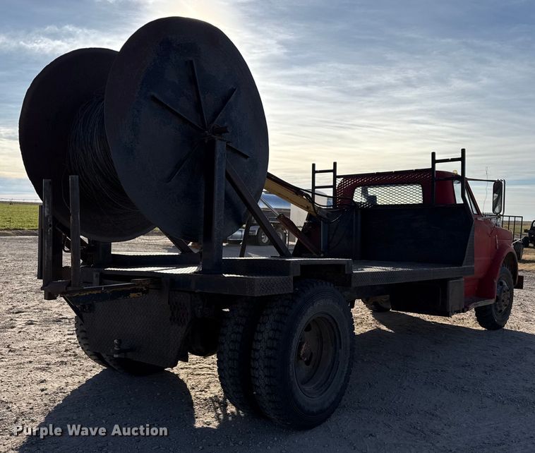 image for item EP2702 1970 Chevrolet C50 flatbed truck