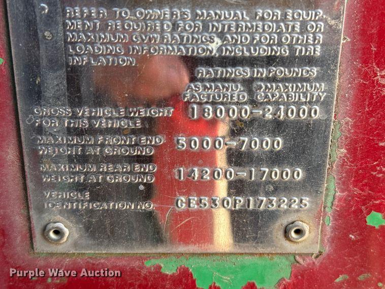 image for item EP2702 1970 Chevrolet C50 flatbed truck