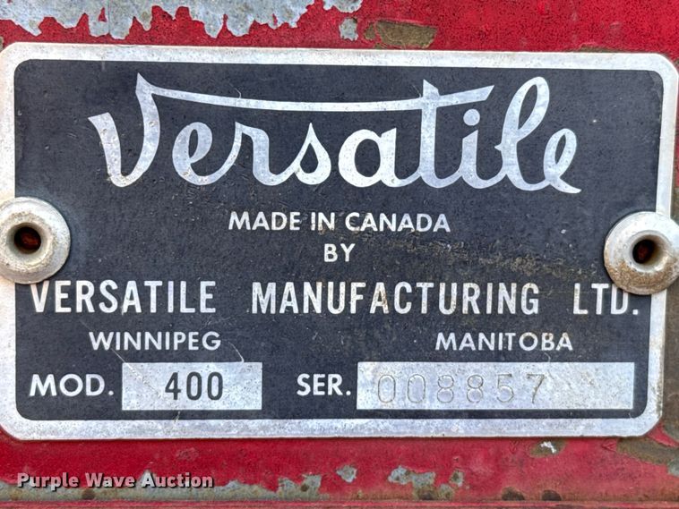 image for item EP2736 Versatile 400 swather / windrower