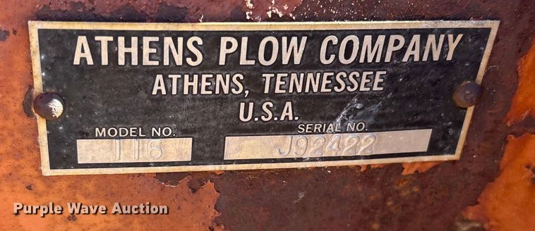 image for item ET7449 Athens 116 double off-set disk