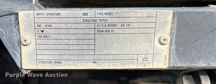 image for item FG1561 2010 New Holland TD5050 MFWD tractor