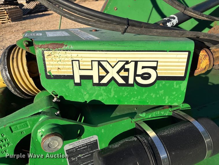 image for item FI1556 John Deere HX15 batwing rotary mower
