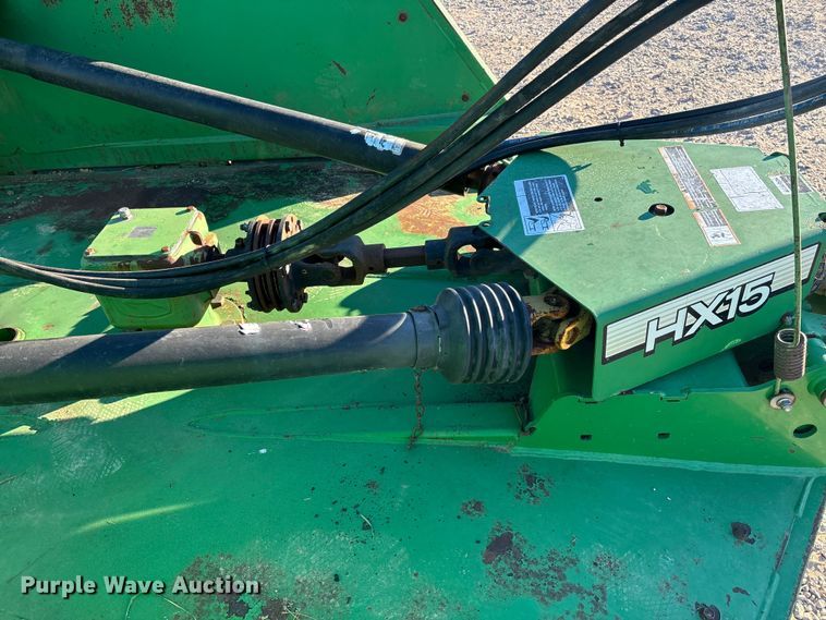 image for item FI1556 John Deere HX15 batwing rotary mower