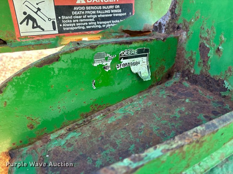 image for item FI1556 John Deere HX15 batwing rotary mower