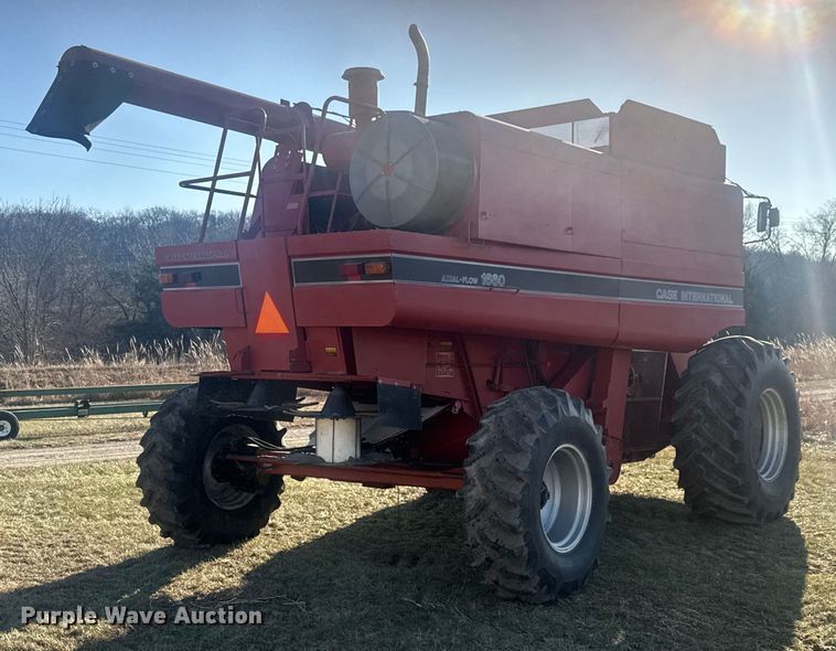 image for item FK0884 1991 Case  1660 Axial-Flow  RWA combine