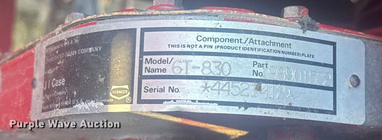 image for item FK0884 1991 Case  1660 Axial-Flow  RWA combine