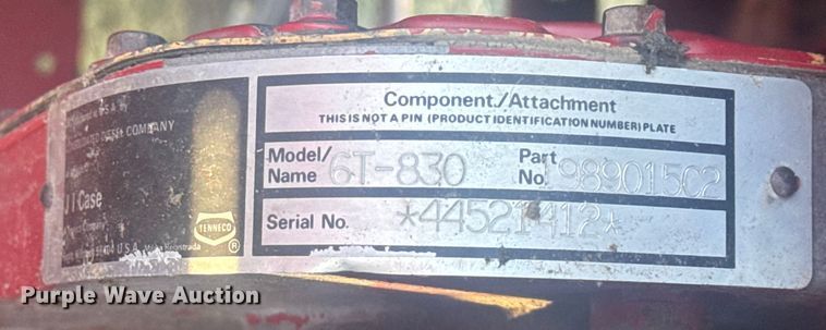 image for item FK0884 1991 Case  1660 Axial-Flow  RWA combine