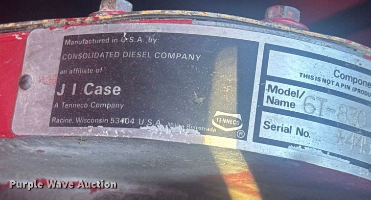 image for item FK0884 1991 Case  1660 Axial-Flow  RWA combine