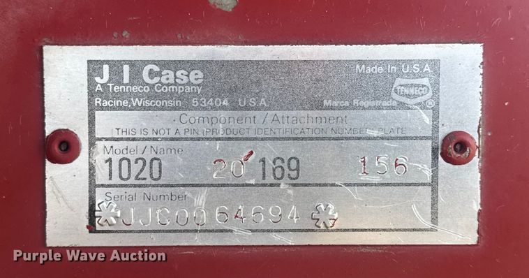 image for item FK0886 Case 1020 flex head