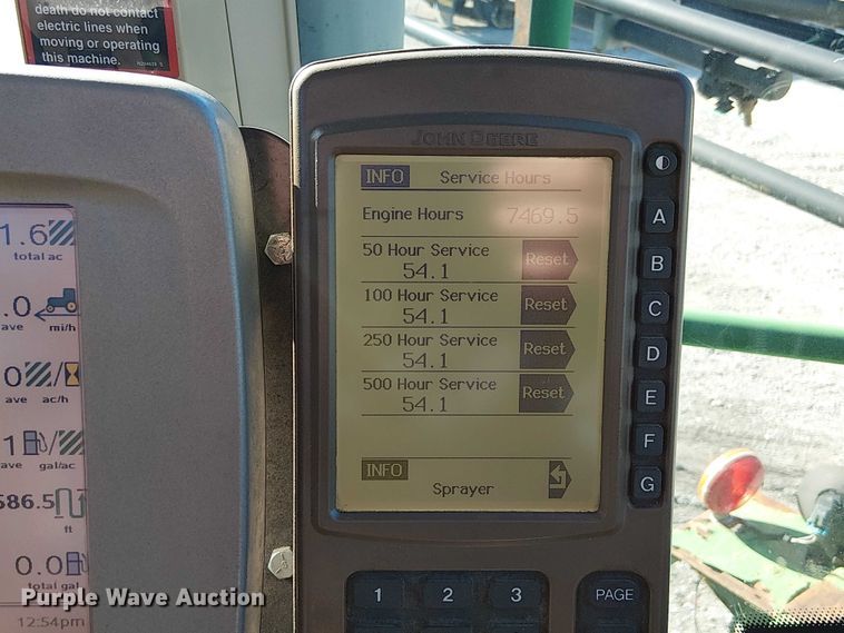 image for item FK0903 2006 John Deere 4720 sprayer