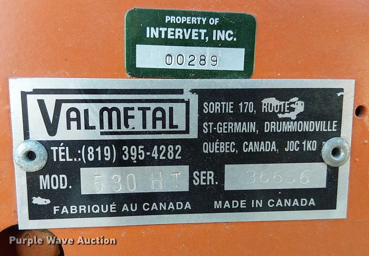 image for item FK0906 Val Metal 530 HT Supercart feed cart