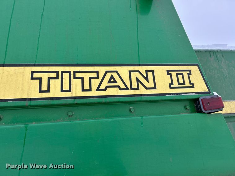 image for item YA1641 1988 John Deere 7720 Titan II RWA combine