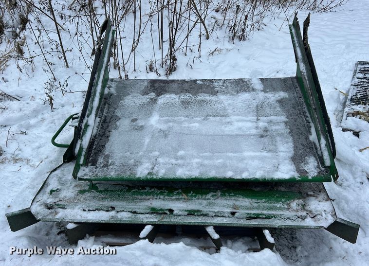 image for item YA1641 1988 John Deere 7720 Titan II RWA combine