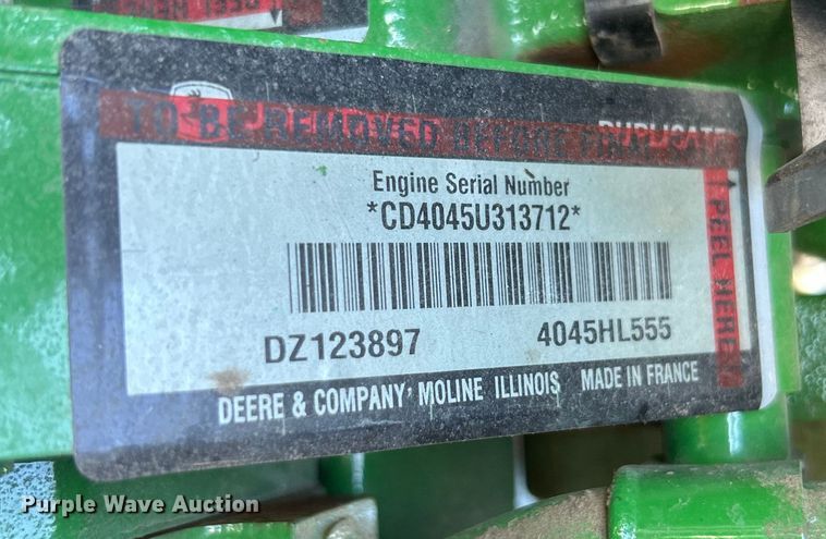 image for item YA1646 2024 John Deere 6R130 MFWD tractor