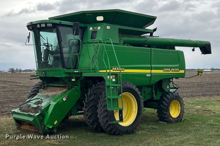 image for item YA1680 2000 John Deere 9650 STS RWA combine