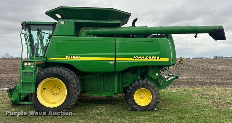 image for item YA1680 2000 John Deere 9650 STS RWA combine