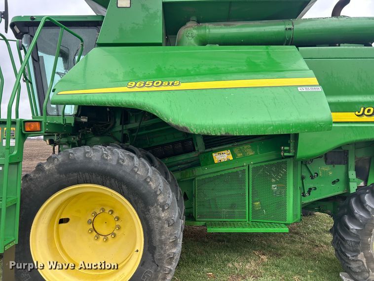 image for item YA1680 2000 John Deere 9650 STS RWA combine
