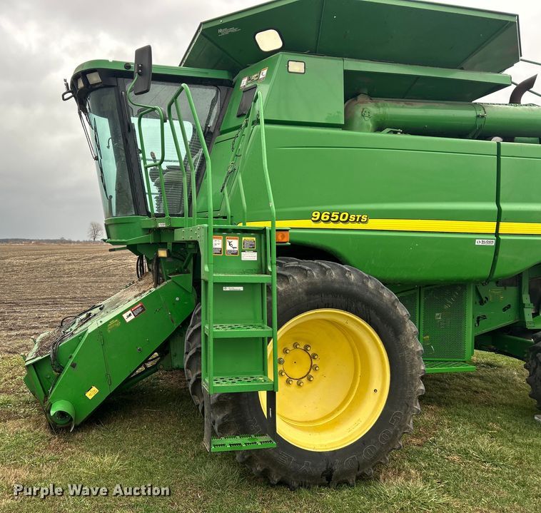 image for item YA1680 2000 John Deere 9650 STS RWA combine