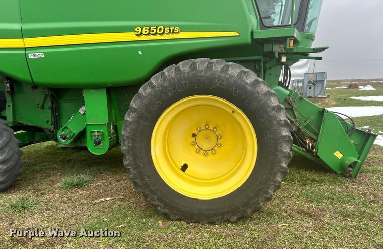 image for item YA1680 2000 John Deere 9650 STS RWA combine