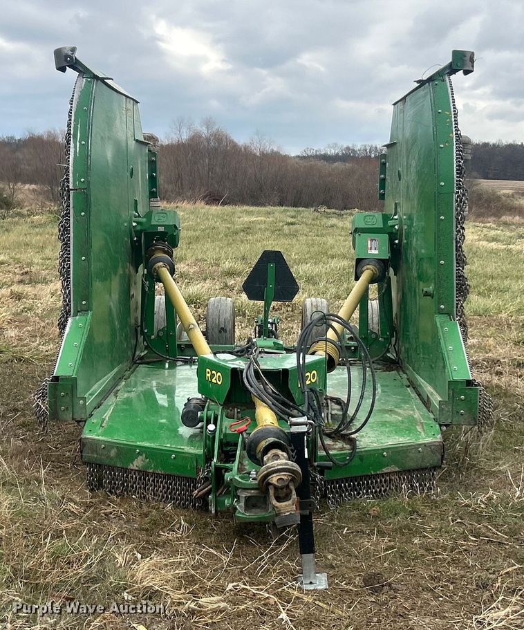 image for item YA1718 John Deere R20 batwing rotary mower