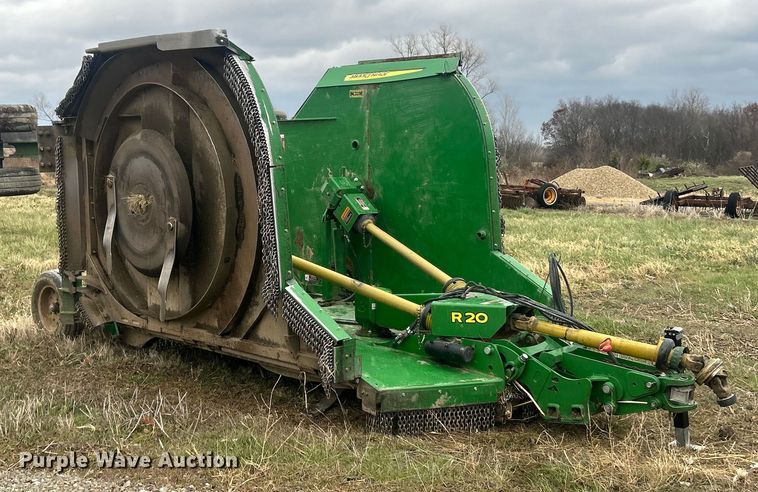 image for item YA1718 John Deere R20 batwing rotary mower