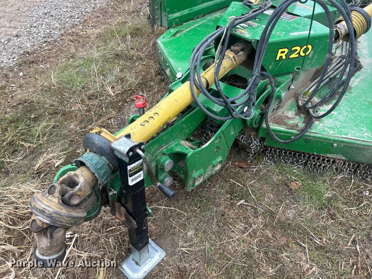 image for item YA1718 John Deere R20 batwing rotary mower