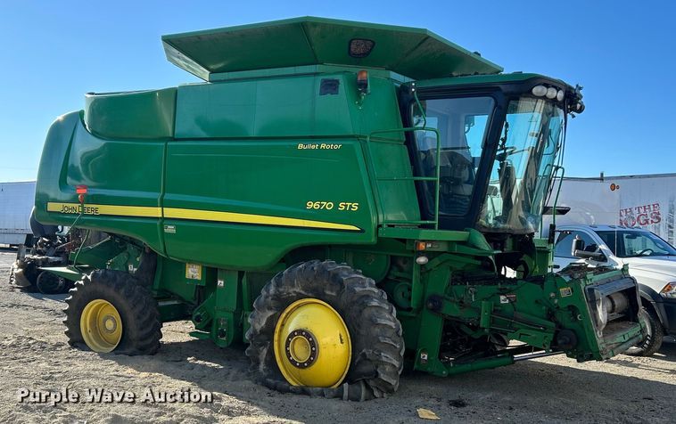 image for item YA1753 2011 John Deere 9670 STS combine