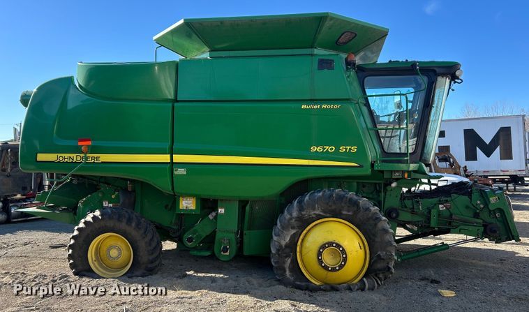 image for item YA1753 2011 John Deere 9670 STS combine