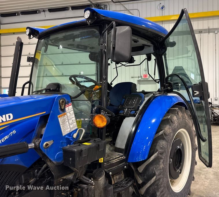 image for item YA1771 2021 New Holland Workmaster 75 MFWD tractor