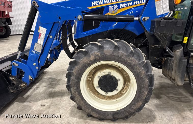 image for item YA1771 2021 New Holland Workmaster 75 MFWD tractor