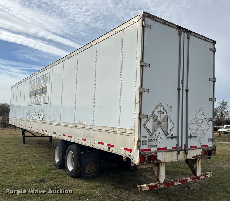 image for item EG1772 2010 Wabash dry van trailer