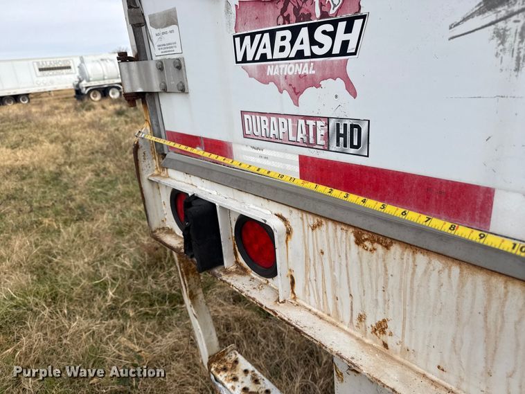 image for item EG1774 2011 Wabash dry van trailer