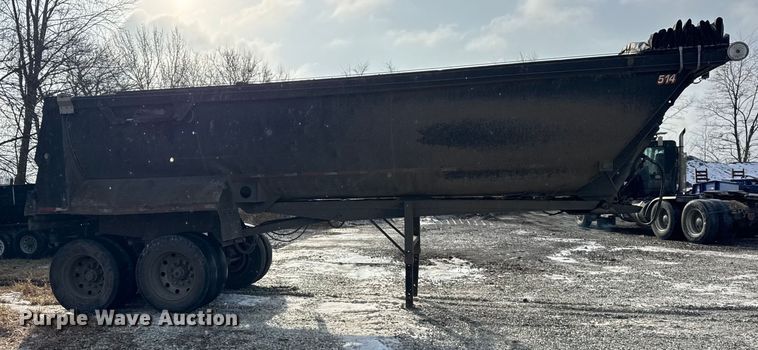 image for item ER0337 2001 L &M Manufacturing end dump trailer