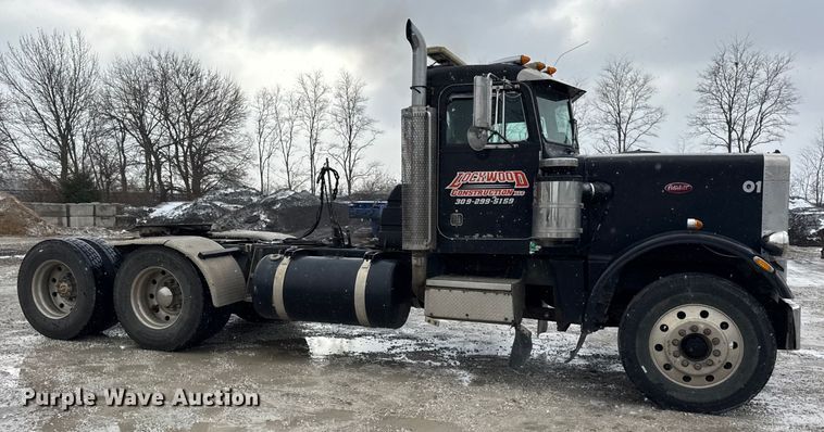 image for item ER0338 1984 Peterbilt 359 semi truck