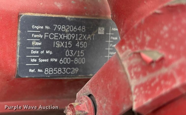 image for item YA0859 2016 International ProStar semi truck