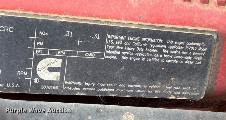 image for item YA0859 2016 International ProStar semi truck