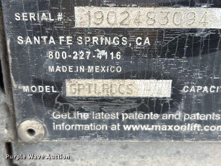 image for item YA1245 2020 Hino 230 box truck