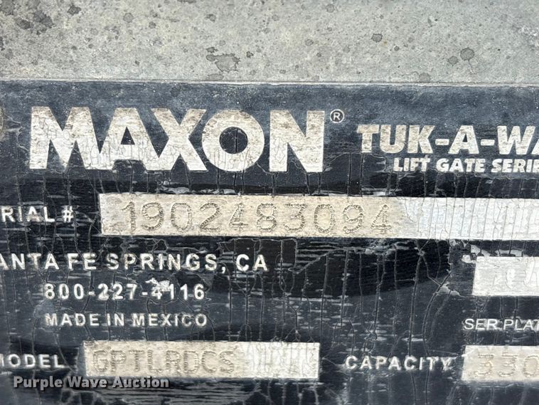 image for item YA1245 2020 Hino 230 box truck