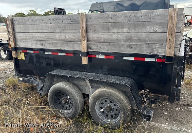 image for item YA1533 2024 Down To Earth DTE610DT3.5B dump trailer