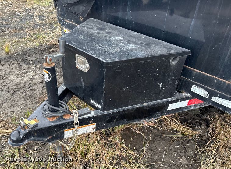 image for item YA1533 2024 Down To Earth DTE610DT3.5B dump trailer