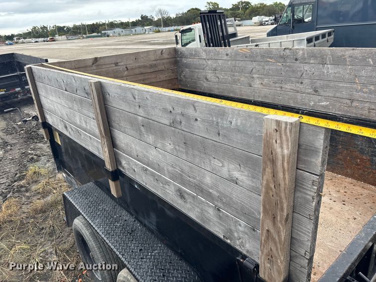 image for item YA1533 2024 Down To Earth DTE610DT3.5B dump trailer