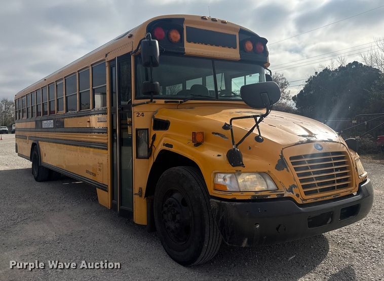 image for item DQ4171 2012 Blue Bird Bb Conventional school bus