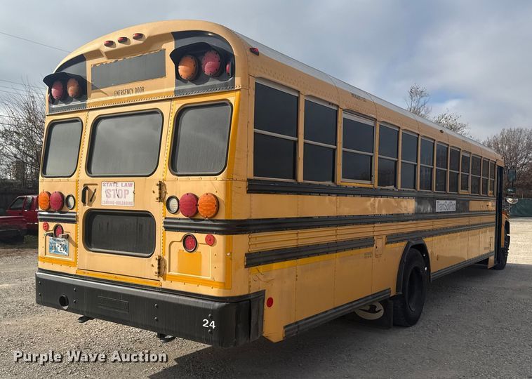 image for item DQ4171 2012 Blue Bird Bb Conventional school bus
