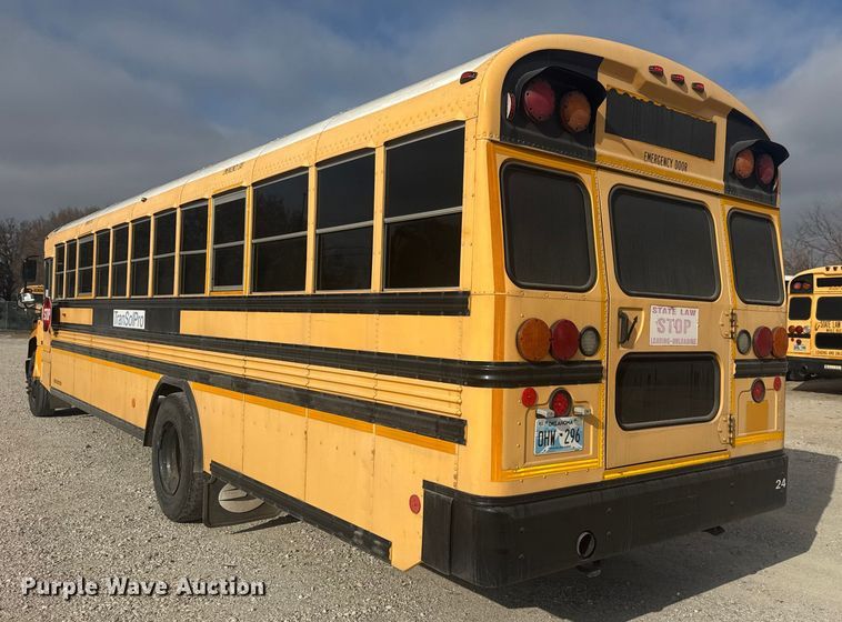 image for item DQ4171 2012 Blue Bird Bb Conventional school bus