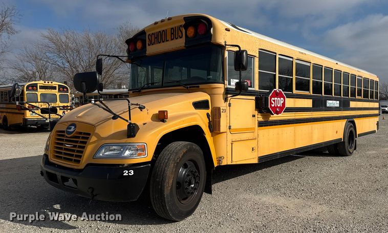 image for item DQ4172 2012 Blue Bird Bb Conventional school bus