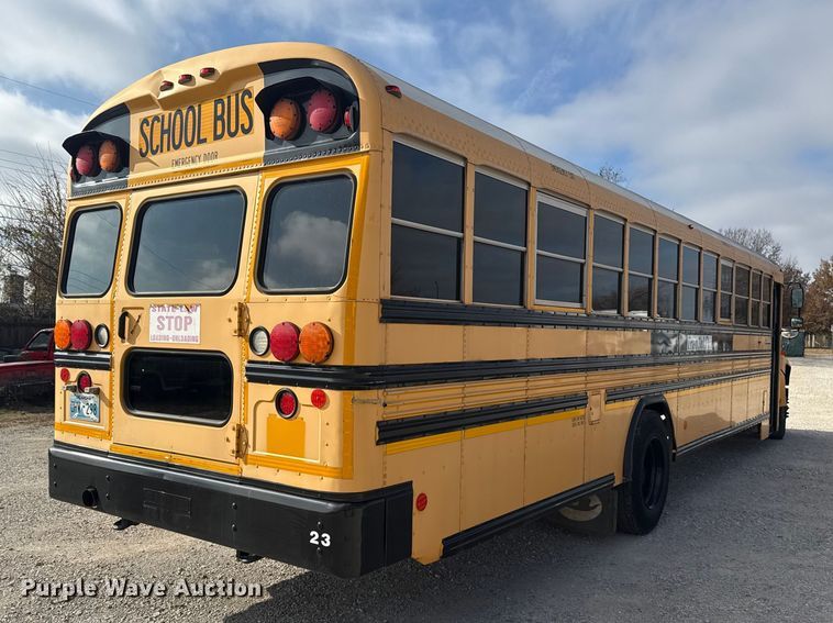 image for item DQ4172 2012 Blue Bird Bb Conventional school bus