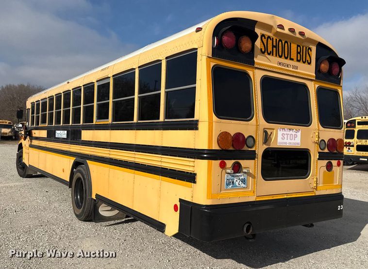 image for item DQ4172 2012 Blue Bird Bb Conventional school bus