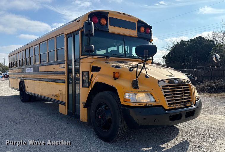 image for item DQ4173 2012 Blue Bird Bb Conventional school bus