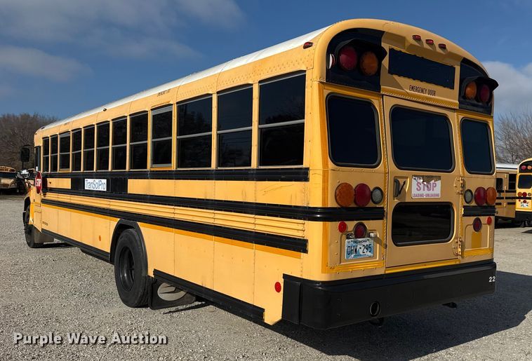 image for item DQ4173 2012 Blue Bird Bb Conventional school bus